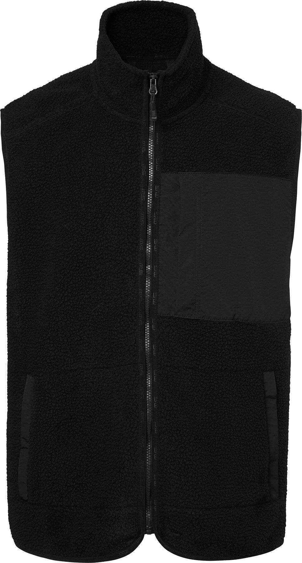 Gilet in pile Seth, uomo, nero, XL-0