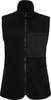 Gilet in pile Saga, donna, nero, M