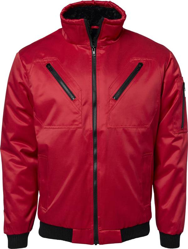 5026 Giacca invernale, unisex, rosso, XXL