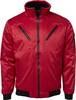 5026 Giacca invernale, unisex, rosso, XS