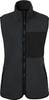 Gilet in pile Saga, donna, grigio scuro, M