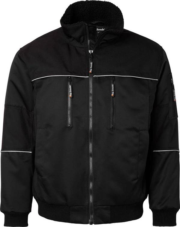 5126 Giacca invernale, unisex, nera, XS