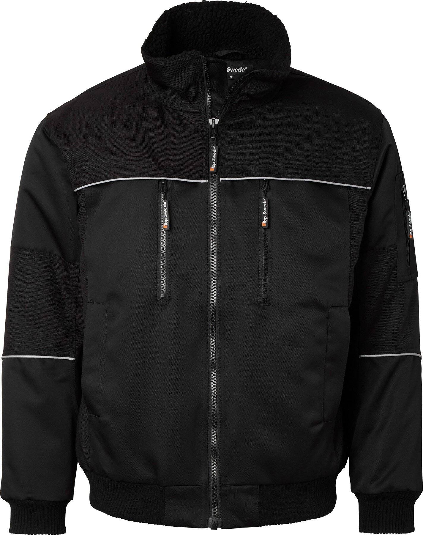 5126 Giacca invernale, unisex, nera, XS-0