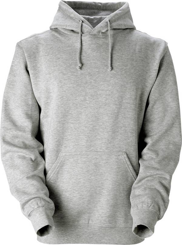Felpa Taber, Unisex, Grigio Screziato, L