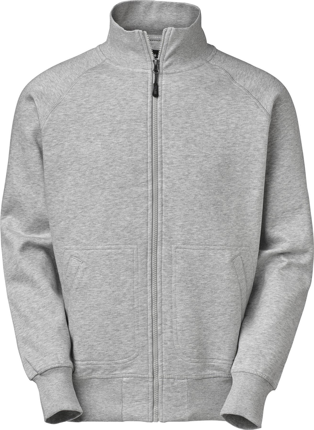 Felpa Denver Full-Zip, Uomo, Grigio Screziato, XXL-0