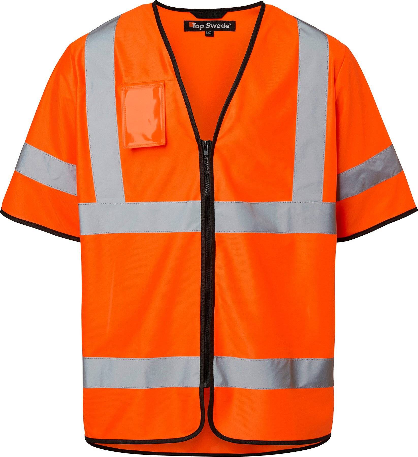 125 Gilet ad alta visibilità, Unisex, Arancione fluorescente, XL/XXL-0