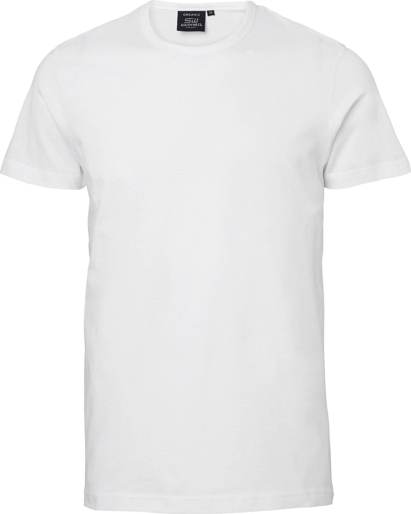 T-shirt Delray, uomo, bianco, S-0