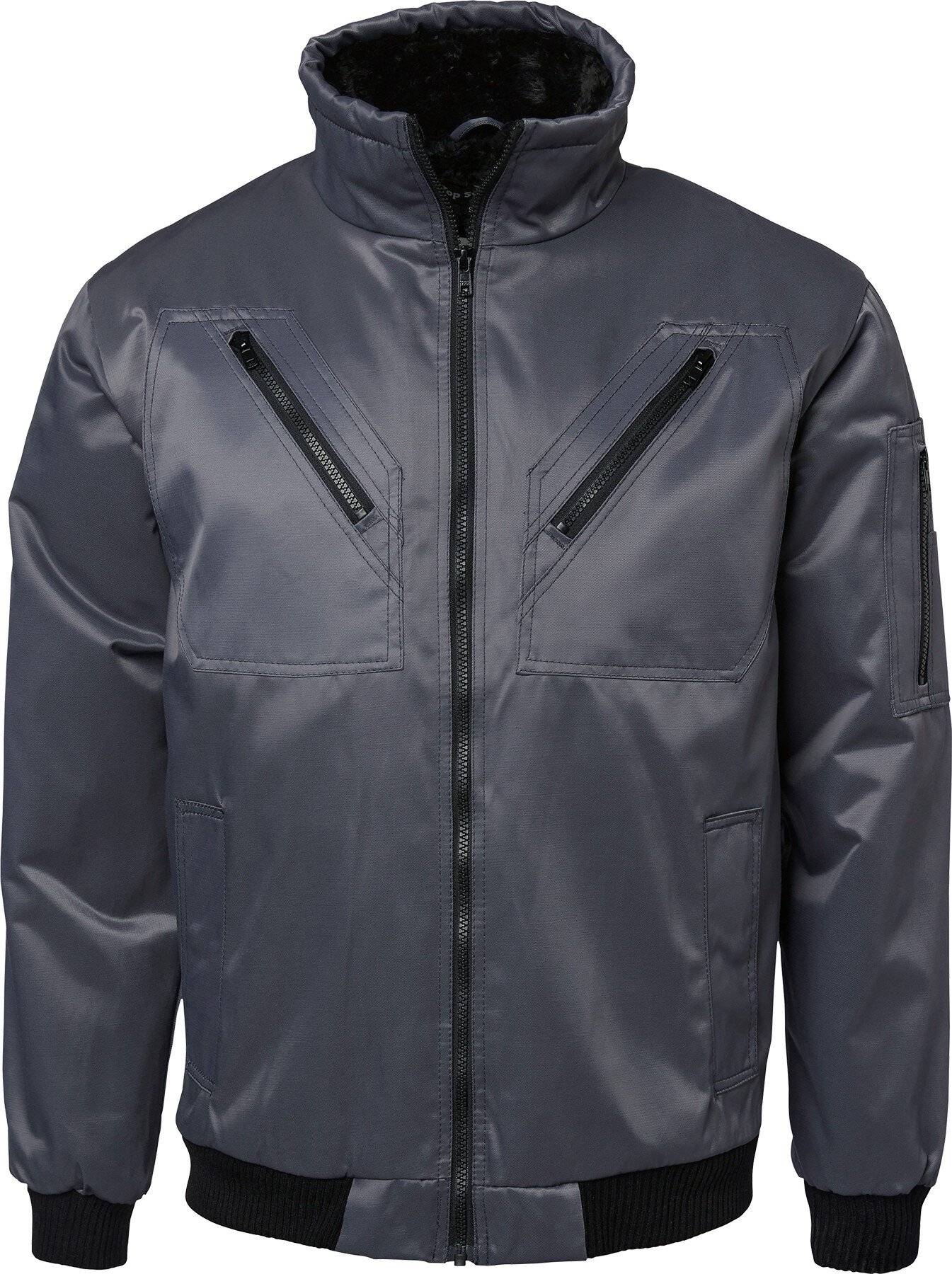 5026 Giacca invernale, unisex, grigio scuro, XS-0