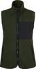 Gilet in pile Saga, Donna, Oliva scura, XXL