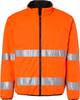 129 Giacca imbottita, Unisex, Arancione fluorescente/Nero, XS