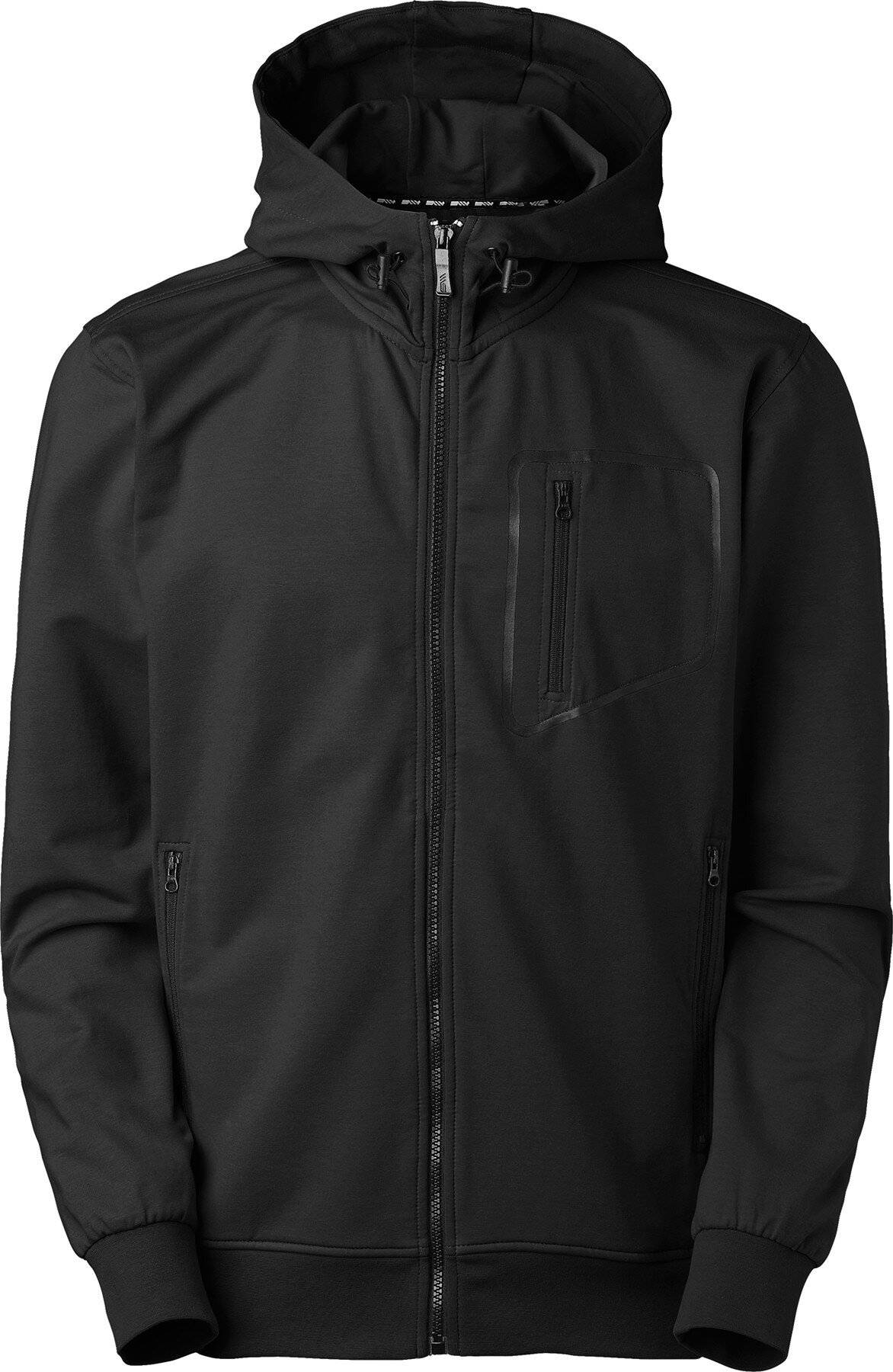 Felpa Madison con zip integrale, Uomo, Nero, XS-0