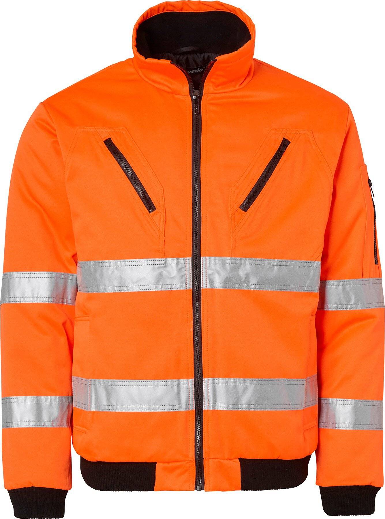 5016 Giacca invernale, Unisex, Arancione fluorescente, L-0