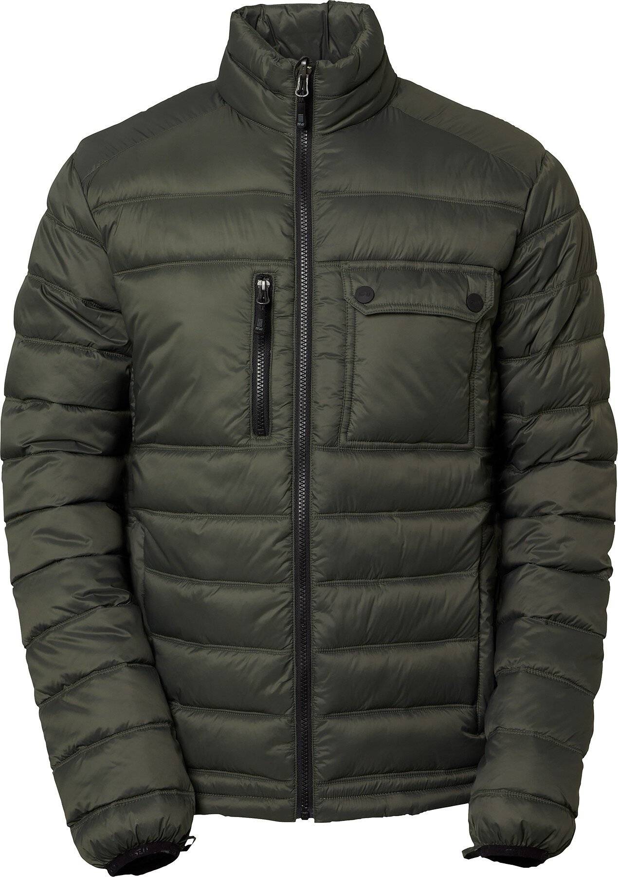 Giacca imbottita Alve, Uomo, Olive, 3XL-0