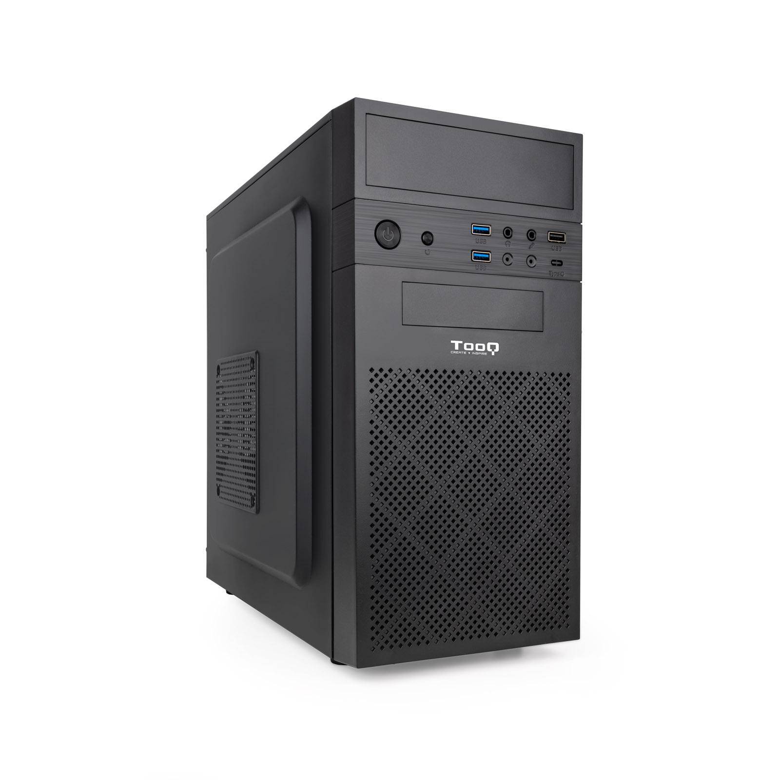 TooQ TQC-4701U3C-B computer case Mini Tower Nero-0