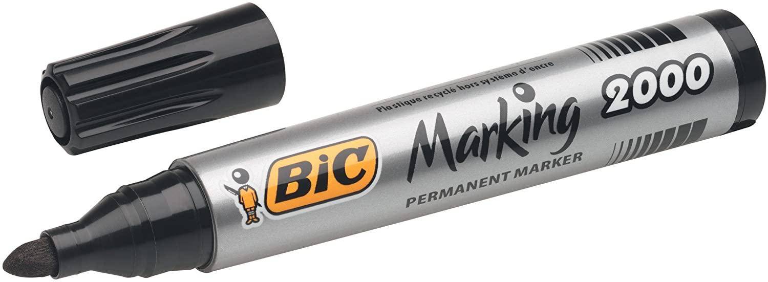 BIC Marking 2000 marcatore permanente Tipo di punta Nero 12 pz-0