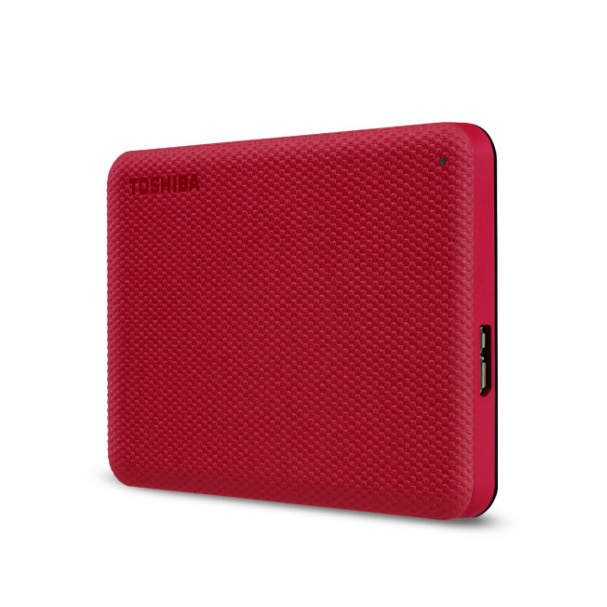 Toshiba Canvio Advance disco rigido esterno 1000 GB Rosso-0