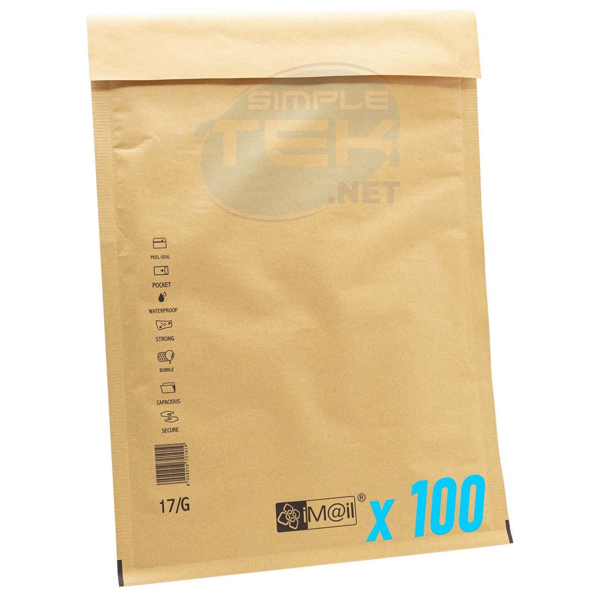 100 X Buste Postali 17/g Per Imballare Spedire Imballaggio Spedizione Pluriball-0