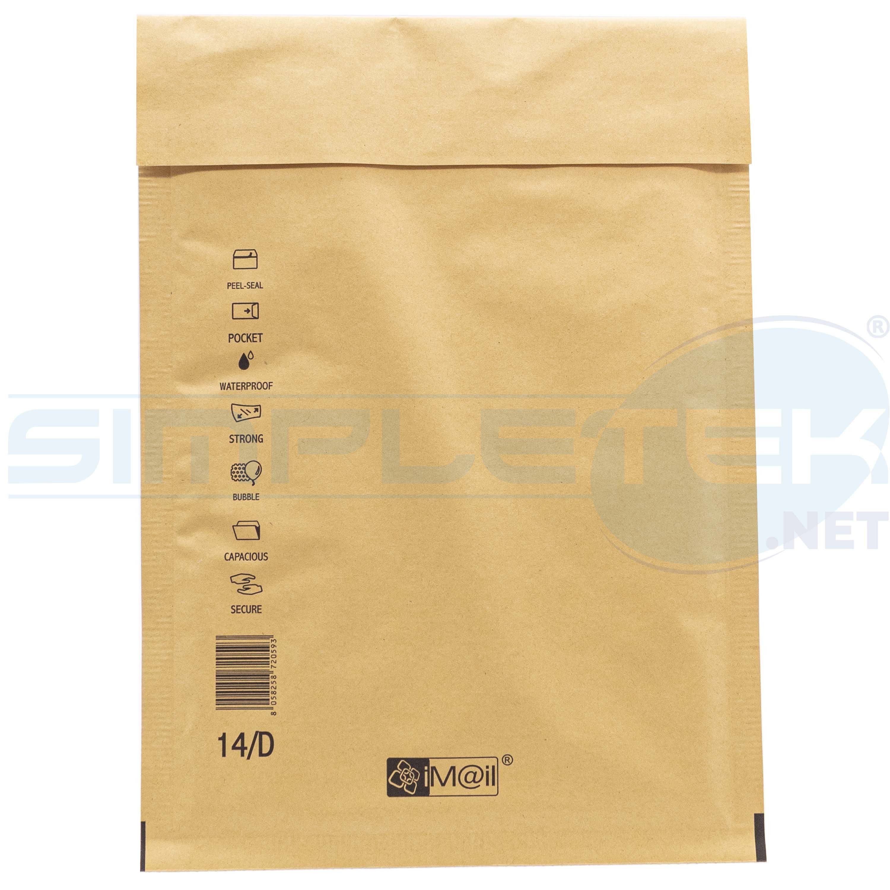 100 X Buste Postali 14/d Per Imballare Spedire Imballaggio Spedizione Pluriball-3
