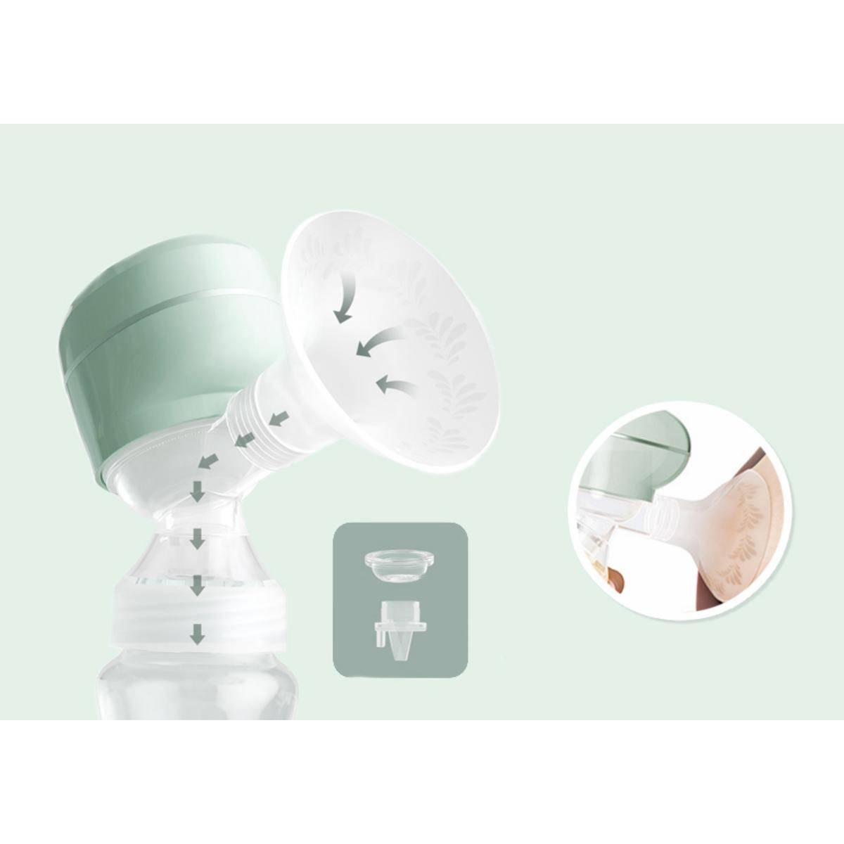 Tiralatte Elettrico Wireless 9 Livelli Ricaricabile Automatico Senza Fili Touch-4