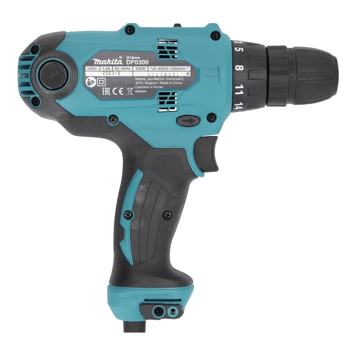 Lampada da tavolo 320W MAKITA DF0300-4