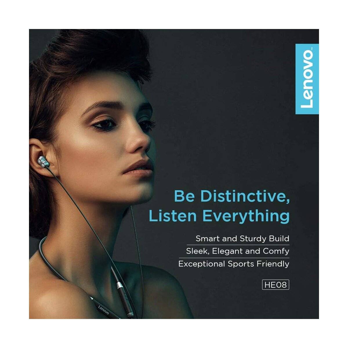Cuffie Bluetooth intrauricolari Lenovo SoundFlow 6X | Nero-2