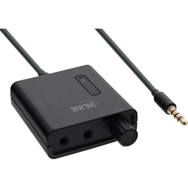 Amplificatore per cuffie stereo portatile - con potenziamento dei bassi - jack da 3,5 mm - 1x IN