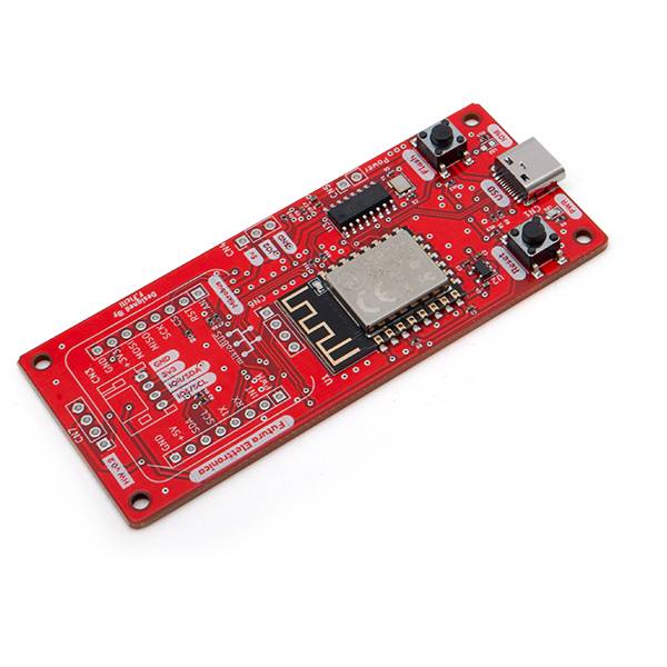 GANIMEDE.E12 basata su ESP12 con USB, Wi-Fi e slot mikroBus e Grove-1