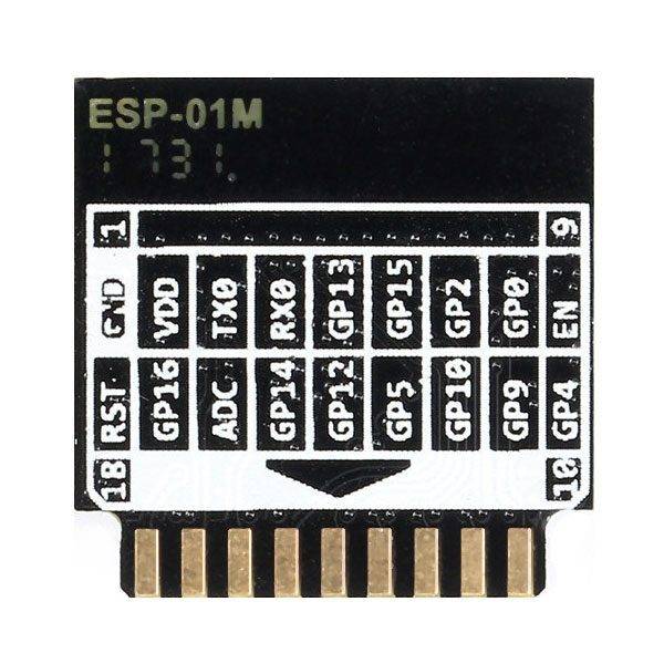 Modulo WiFi ESP-01M con 11 I/O e 1MB di memoria-3
