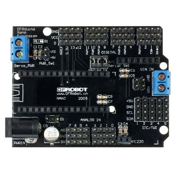 I/O Shield per Arduino Nano