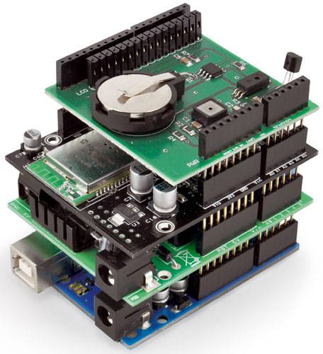 Shield timer per Arduino - in kit da saldare-1