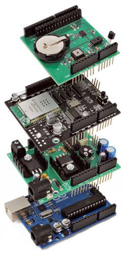 Shield timer per Arduino - in kit da saldare-3