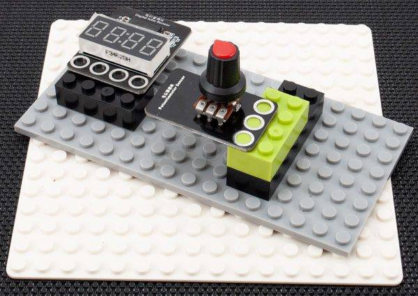 Kit Avanzato di Elettronica compatibile LEGO per Arduino e Raspberry Pi-2