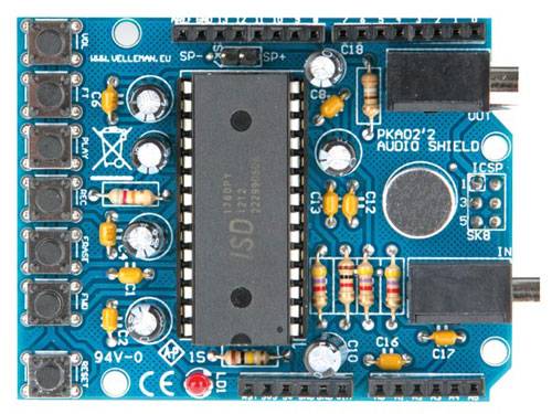 Audio shield per Arduino - in kit da saldare-1