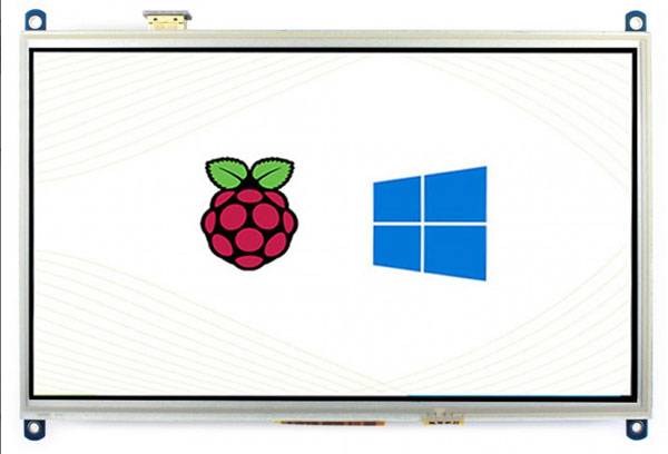 Display Touch Screen 10" resistivo - 1024x600 pixel-0