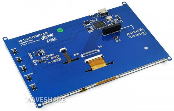 Display Touch Screen 10" resistivo - 1024x600 pixel-1