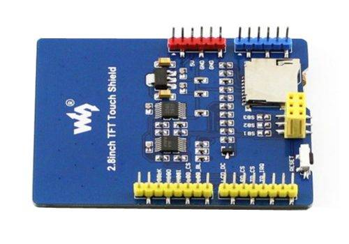 Arduino Shield TFT touch screen 2,8”-3