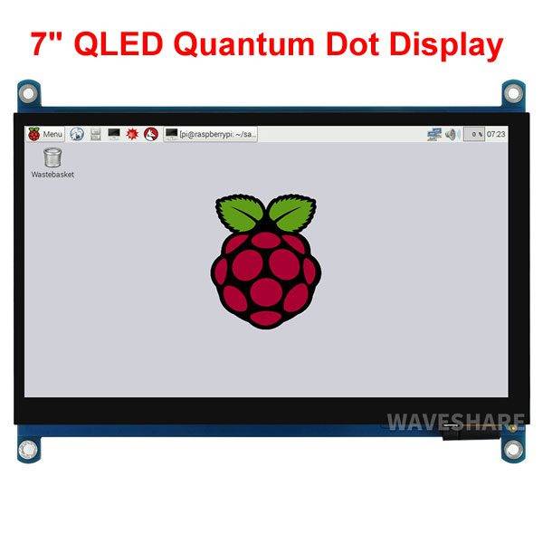 Display QLED Touch Screen 7" - 1024x600 pixel-0