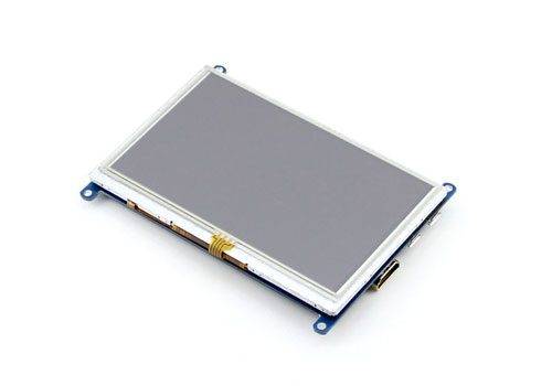 Display Touch Screen 5” resistivo 800x480-0