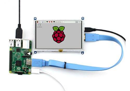 Display Touch Screen 5” resistivo 800x480-3