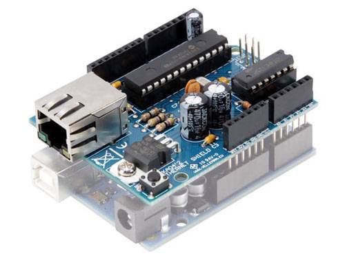 Ethernet shield per Arduino - versione in kit da saldare-3