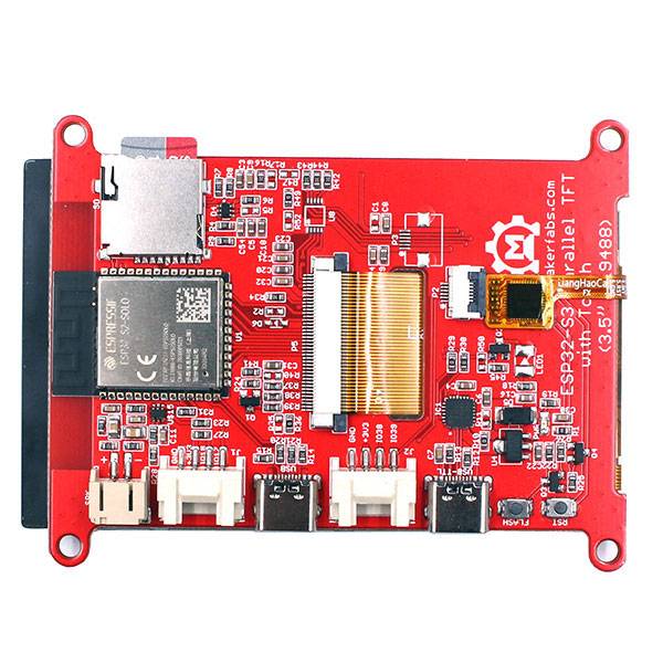 Display TFT 3,5" parallelo con ESP32-S3-3