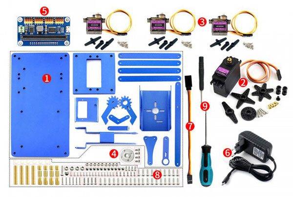 Braccio Robotico per Micro:bit-1