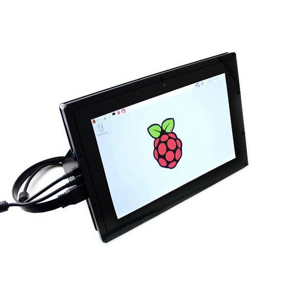 Display Touch Screen 10" 1280x800px - HDMI con Case-0