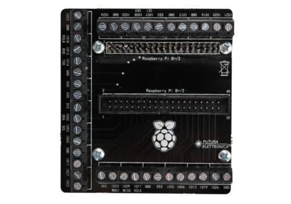 Adattatore con morsettiera per Raspberry Pi B+/2/3/4