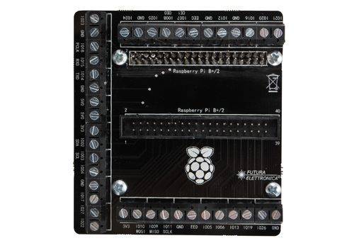 Adattatore con morsettiera per Raspberry Pi B+/2/3/4-0