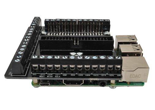 Adattatore con morsettiera per Raspberry Pi B+/2/3/4-3