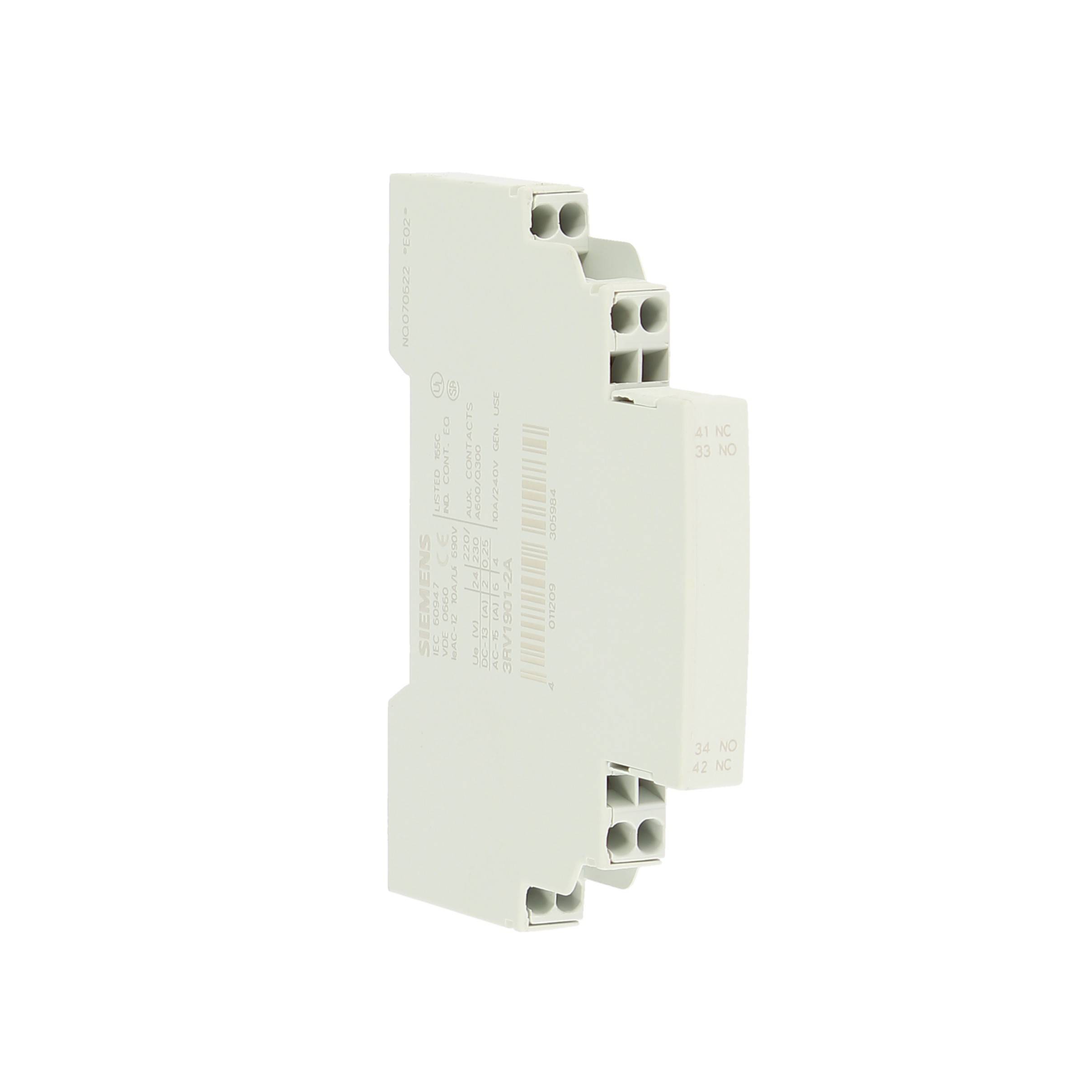 Siemens 3RV1901-2A Interruttore ausiliario 1 pz.