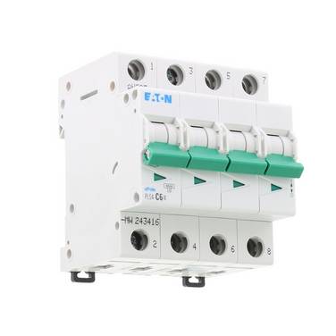 PLS4-C6/4 INT. MT 4,5KA 4P  C 6A