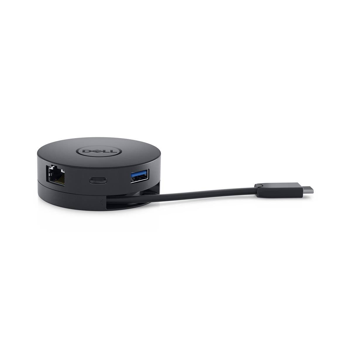 DELL DA300 Cablato USB 3.2 Gen 2 (3.1 Gen 2) Type-C Nero-0