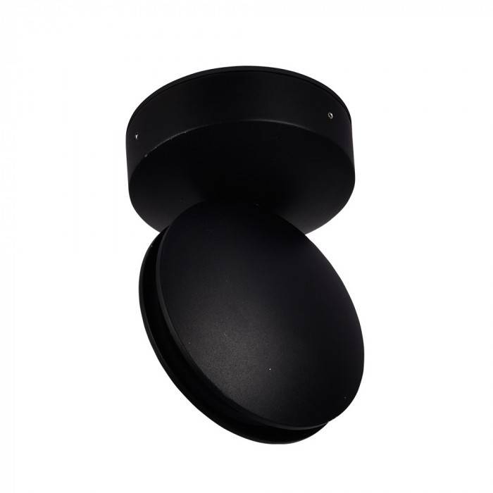 Lampada da muro Led 7W Wall Light IP65 colore nero V-TAC VT-707 3000K-3